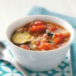 American Ziploc Garden Vegetable Soup Appetizer