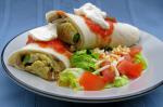 Mexican Breakfast Burritos Filling Appetizer