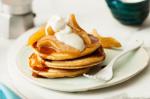 British Oat Pancakes With Caramelised Pears Recipe Breakfast