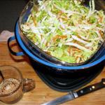 Chinese Oriental Cole Slaw 2 Appetizer