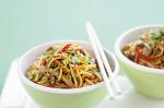 Singaporean Spicy Chicken Singapore Noodles Recipe Appetizer