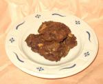 American Chewy Chocolate Peanut Butter Cookies Dessert