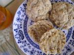 American Cooked Oatmeal Scones Dessert