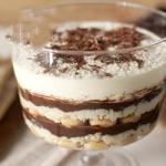 British Zuppa Inglese with Chocolate and Coconut Breakfast