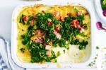 American Turnip Gratin With Crispy Bacon And Kale Recipe Appetizer