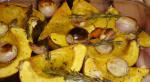 American Roasted Acorn Squash With Shallots and Rosemary Appetizer