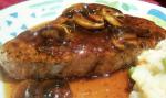 American Peppered Tuna With Mushroom Sauce Dinner