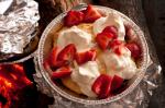 American Campfire Strawberry Shortcake Recipe Dessert