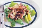 American Barbequed Octopus Recipe Dinner