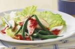 American Chicken And Green Bean Salad With Raspberry Dressing Recipe Dinner