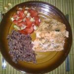 Malaysian Herbal Salmon Dinner