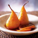 American Spiced Pears with Oranges and Caramel Sauce Drink