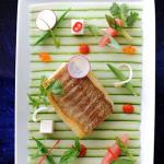 American Steamed Coral Trout Appetizer