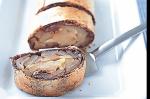 American Pears Wrapped In Almond and Chocolate Filo Recipe Dessert