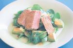 American Sesame Pork and Avocado Salad With Ginger Lime Dressing Recipe Appetizer