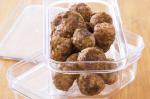 American Pork and Veal Meatballs Recipe Appetizer