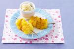 American Grilled Pineapple Skewers Recipe BBQ Grill