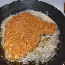 American Breaded Cutlet with Parmesan Cayenne Appetizer