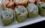 American Spinach Pinwheel Appetizers Appetizer