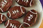 American Brownie Footballs Dessert
