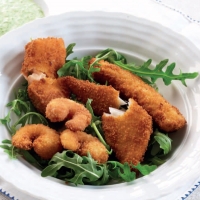 British Mixed Fried Fish Appetizer