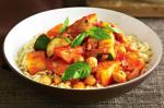American Hearty Chicken And Chickpea Stew Recipe Appetizer