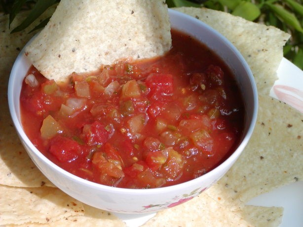 American Smoking Salsa Dinner