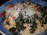 American Macaroni With Kale and White Beans Appetizer