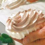 British Meringue with Whipped Cream Filling Dinner