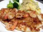 American Crispy Basa Fish  Shrimp Dinner