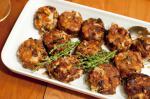 American Twoway Chanterelle and Pear Bread Stuffing Recipe Appetizer