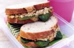 American Curried Egg Mayo And Green Shallot Sandwiches Recipe Appetizer