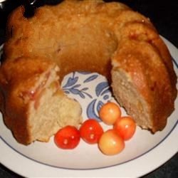 British Cherry Coffee Cake Recipe Dessert