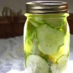 British Refrigerator Pickles Recipe Appetizer