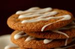 American Frosted Ginger Cookies Dessert