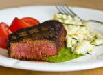 Grilled Spicerubbed Beef Tenderloin Filets with Chimichurri recipe