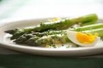 Asparagus With Mustard Vinaigrette Recipe recipe