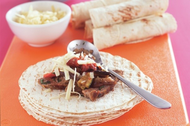 American Steak And Chargrilled Vegetable Fajitas Recipe Dessert