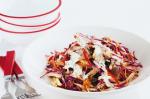 American Chicken And Cabbage Salad With Yoghurt Herb Dressing Recipe Appetizer