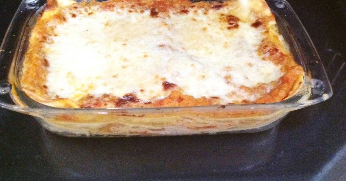 American Lasagne with Lentils 2 Dinner