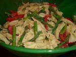 American Fresh Tomatobasilasparagus Pasta Salad Appetizer