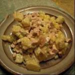 American Silesian Potato Salad Appetizer