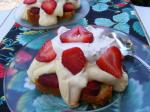 American Strawberry Vanilla Pudding Shortcake Dessert