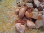 American Apricot Glazed Chicken and Couscous Dinner