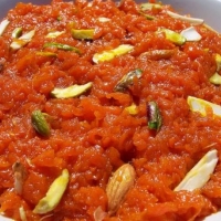 Iranian/Persian Carrot Halwa Breakfast
