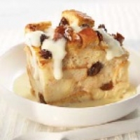 Canadian Cinnamon Raisin Bread Pudding Dessert