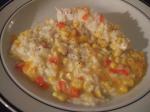 Cheesy Chicken and Rice Bake oamc recipe