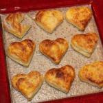 American Biscuits Laminated for Valentines Day Breakfast