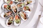 American Oysters With Pickled Ginger Dressing Recipe Dinner
