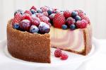 American Summer Berry Cheesecake Recipe Dessert